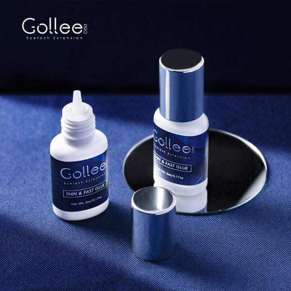 Gollee Boxes Bulk Vegan Mini False Vendor Customized Boxes With Waterproof Private Label Eyelash Extension Glue Eyelash Glue