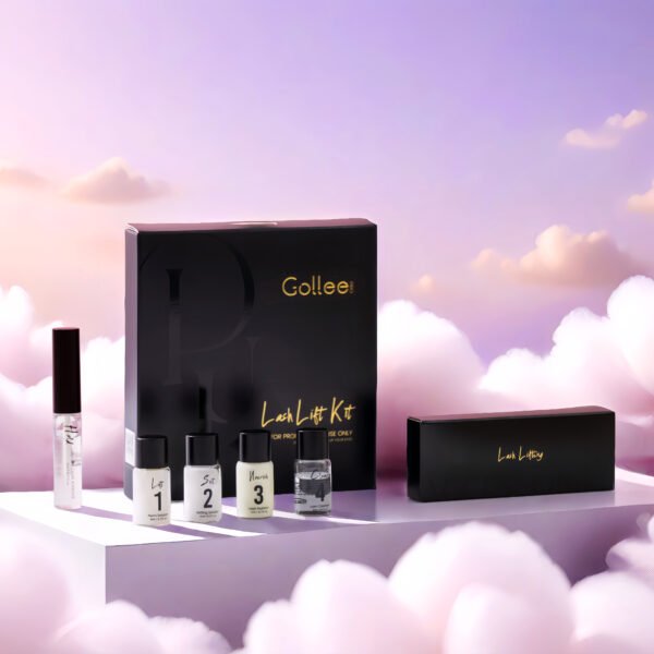Gollee Korea OEM Lash Lift Kits Fast-Acting Private Label Packaging Eye Glue Silicon Pads Wholesale Lash Lifting Fast-Acting