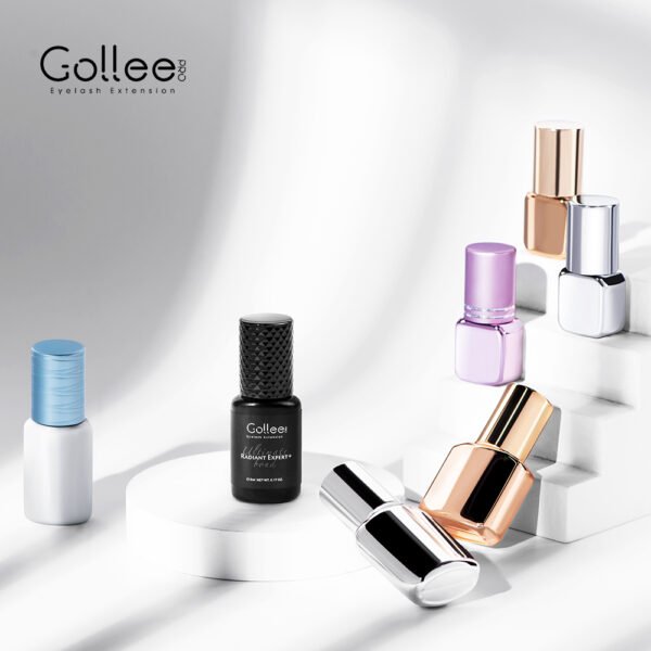 Gollee Glue for Eyelash Extension Sensitive Wholesale Glue Eyelash Extension Mini Korea Hypoallergenic Eyelash Glue Bulk