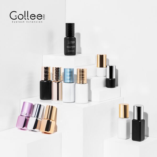 Gollee Glue for Eyelash Extension Sensitive Wholesale Glue Eyelash Extension Mini Korea Hypoallergenic Eyelash Glue Bulk - Image 3