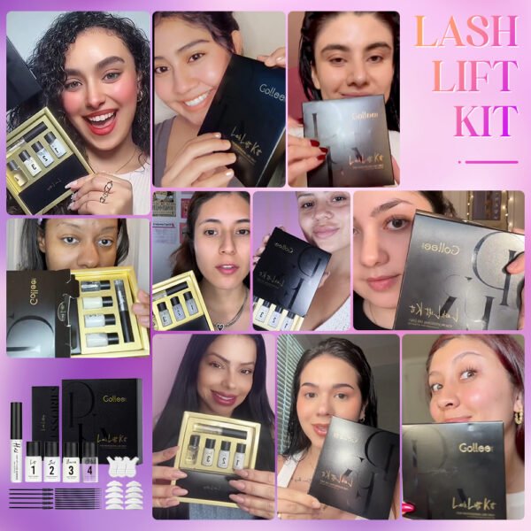 Gollee Korea OEM Lash Lift Kits Fast-Acting Private Label Packaging Eye Glue Silicon Pads Wholesale Lash Lifting Fast-Acting - Image 5