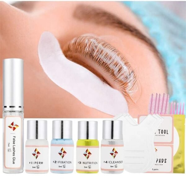 Professional Silksence Semi-Permanent Curling Perming Wave Lash Lift Kit Eyelash Perm Kit Suitable for Salon - Image 5