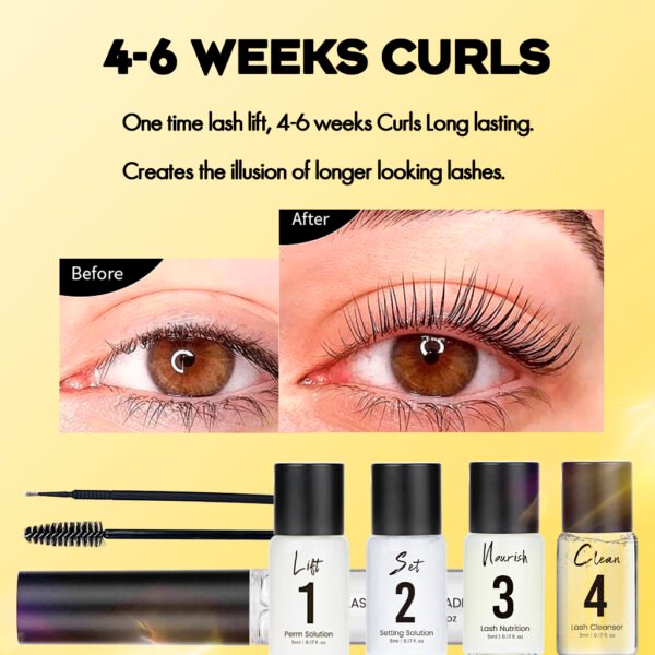 Gollee Korea OEM Lash Lift Kits Fast-Acting Private Label Packaging Eye Glue Silicon Pads Wholesale Lash Lifting Fast-Acting - Image 6