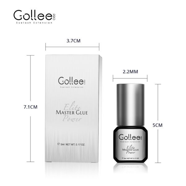 Gollee Lash Adhesive Latex Free Extention Korean Eye Lash Glue Eyelash Extension Glue Private Label Eyelash Glue - Image 7