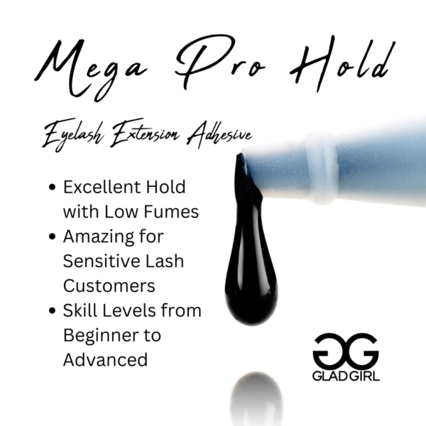 Glad Girl Mega Pro Hold Eyelash Extension Adhesive - Image 5